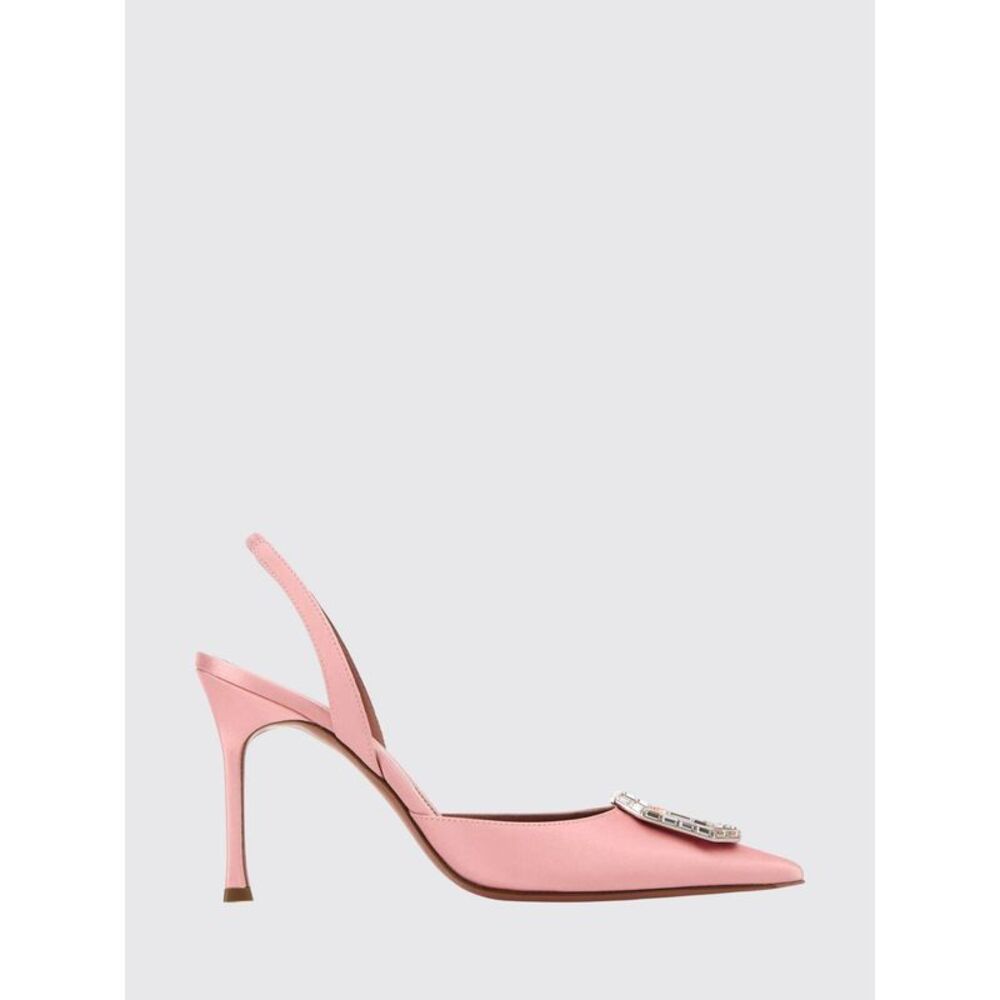 Amina Muaddi High Heel Shoes Woman Pink